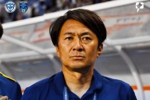 筱田善之：感谢来到石家庄的远征球迷，非常遗憾没有一个好的结果